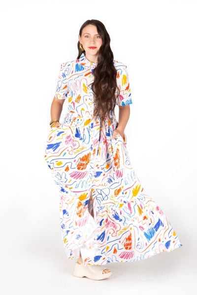 Jane Scribble Dress