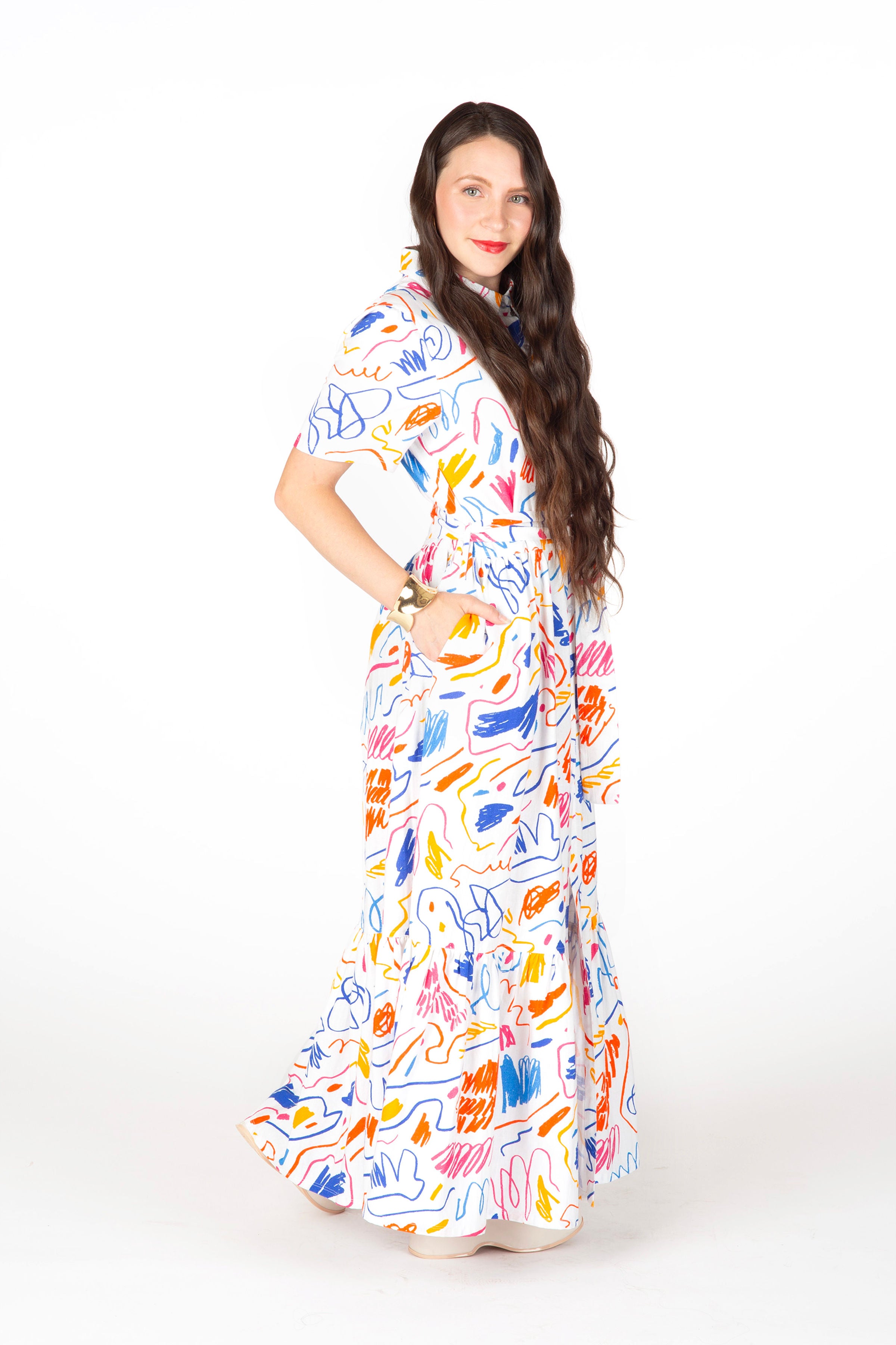 Jane Scribble Dress